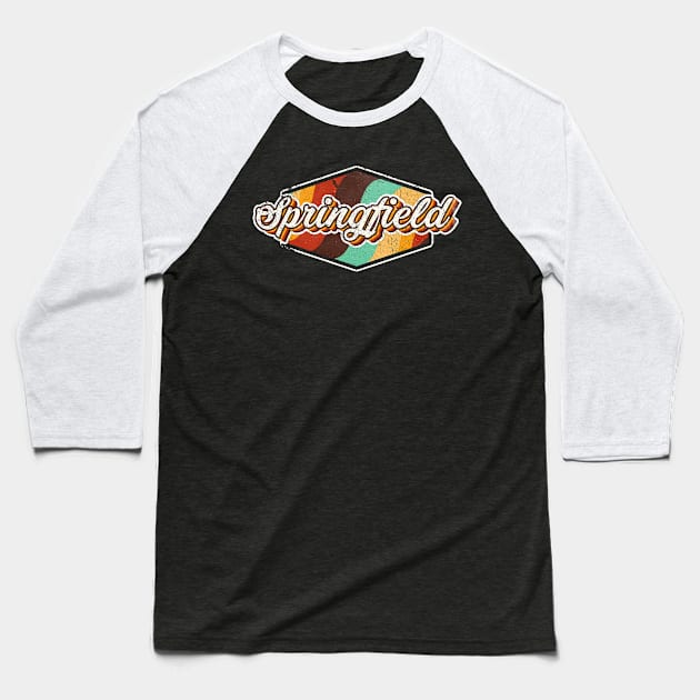 Springfield city Baseball T-Shirt by NeedsFulfilled